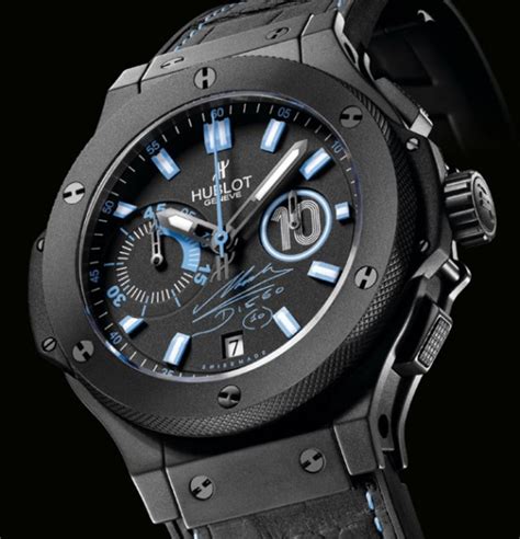 hublot big bang king diego maradona|Maradona Watch in Black and Blue: Hublot Big Bang.